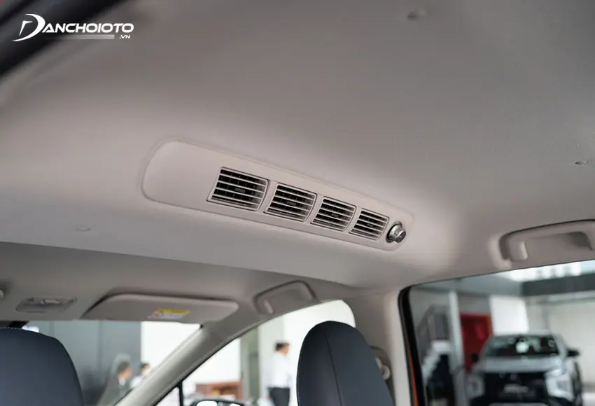 Cửa gió hàng ghế sau Mitsubishi Xpander 2024 có trên 4 phiên bản