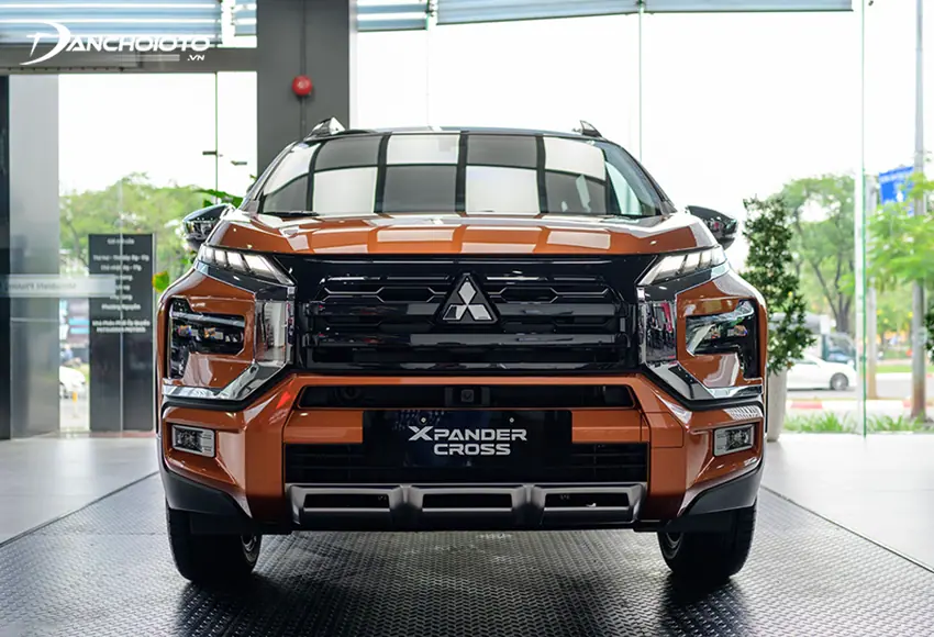 Đầu xe Mitsubishi Xpander 2024 mang phong cách crossover