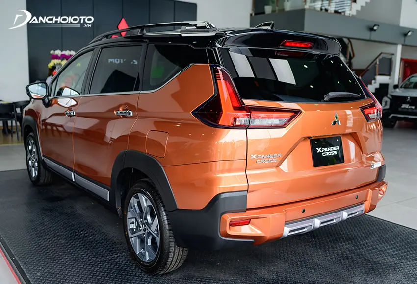 Đuôi xe Mitsubishi Xpander 2024 gần như không thay đổi về tổng thể