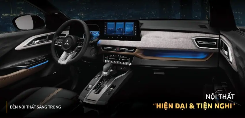 Nội thất của Mitsubishi Xforce
