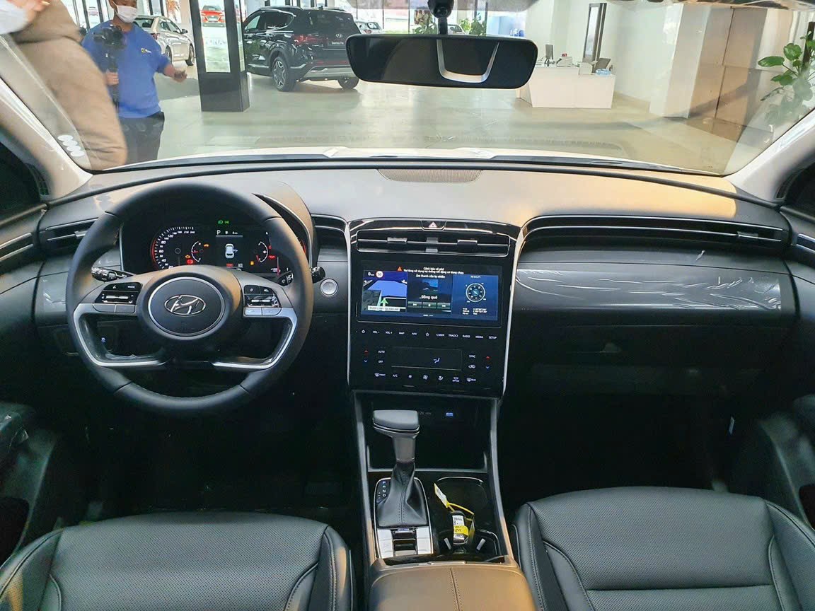 vô lăng nội thất hyundai tucson 2023 tiêu chuẩn